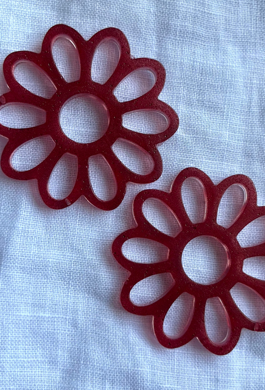brillo rojo