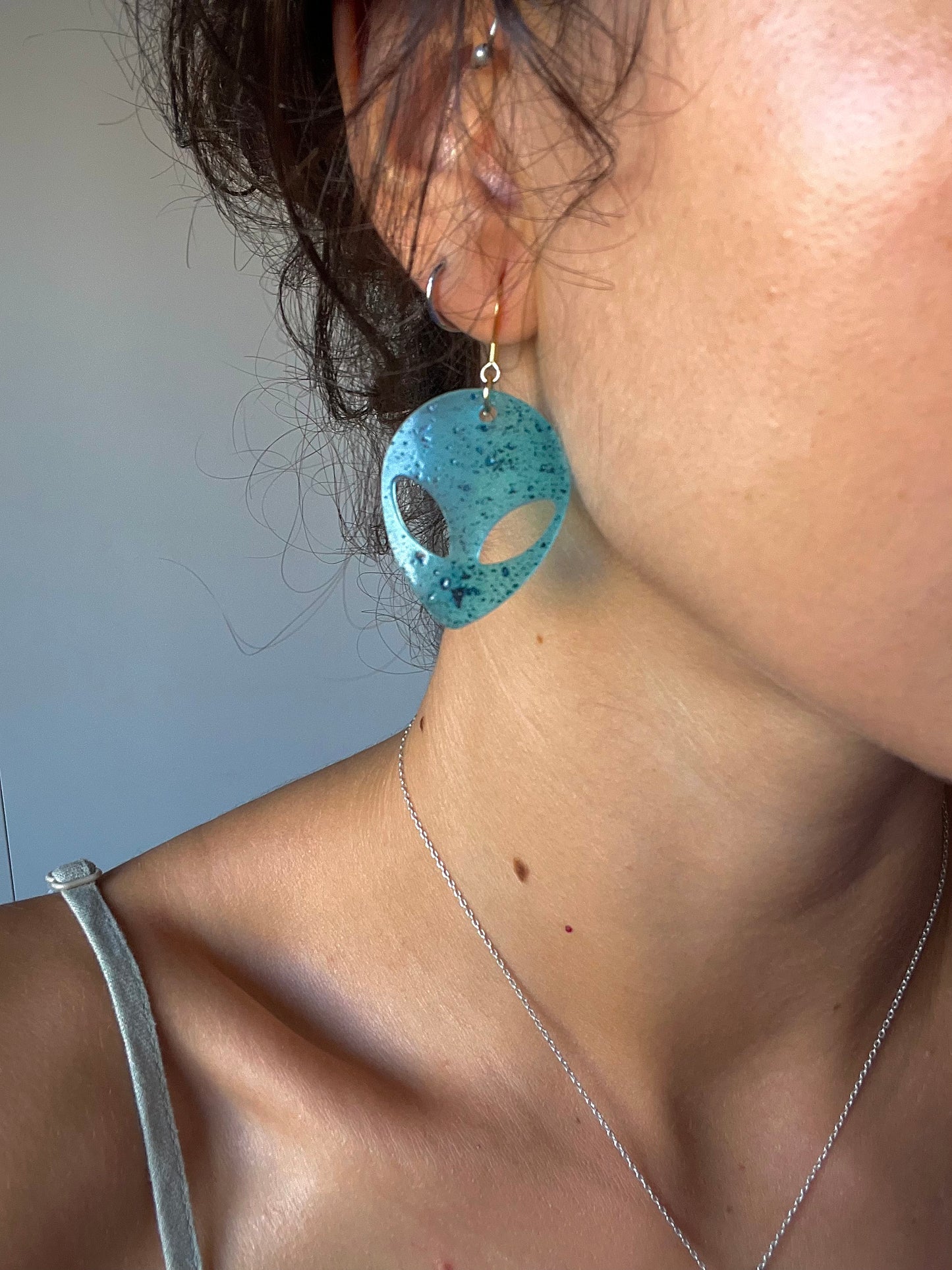 alien azul