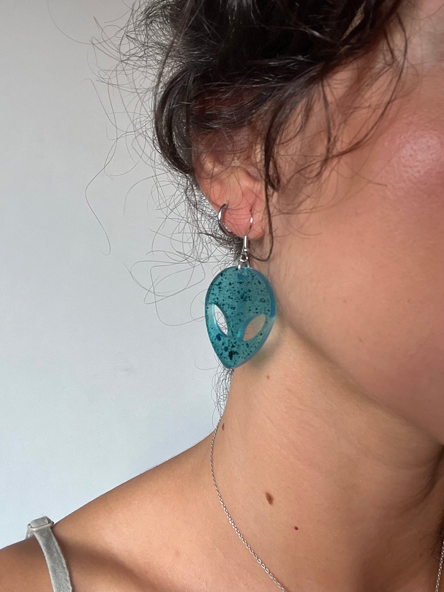 alien azul